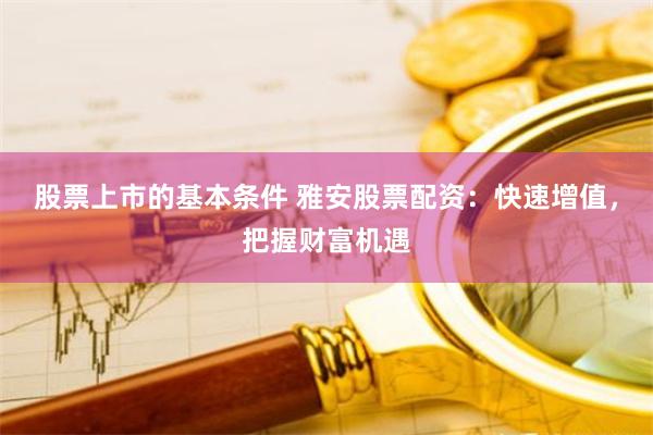 股票上市的基本条件 雅安股票配资：快速增值，把握财富机遇